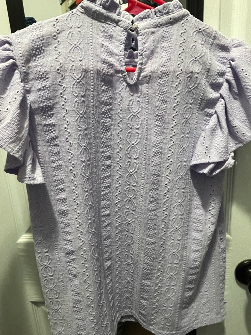 Cable & Gauge Lavender Top
